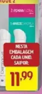 Supermercados Guanabara 2-feminina floral oferta
