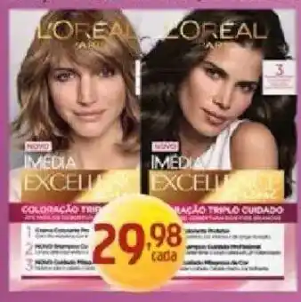 Supermercados Guanabara Loreal Paris media excellence oferta