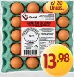 Supermercados Guanabara Ovos casbr oferta