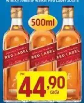 Supermercados Guanabara Whisky Johnnie Walker Red Label oferta