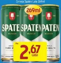 Supermercados Guanabara Cerveja Spaten Laia oferta