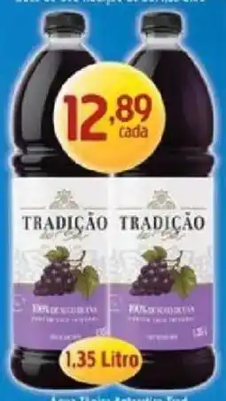 Supermercados Guanabara Tradição polpa de uva oferta