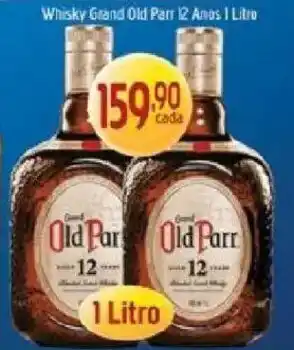 Supermercados Guanabara Whisky Grand Old Parr 12 Anos oferta
