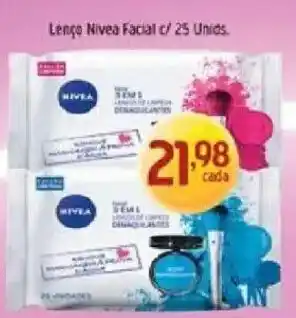 Supermercados Guanabara Lenço Nivea Facial oferta