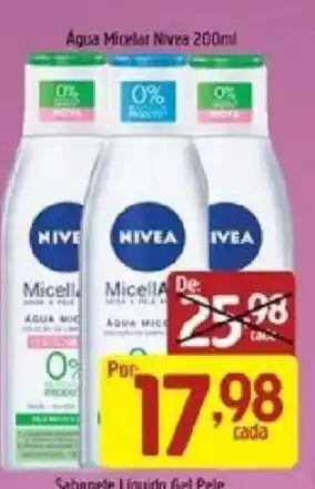 Supermercados Guanabara Água Micelar Nivea oferta