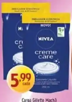 Supermercados Guanabara Creme care oferta