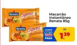 Tonin Superatacado Renata - macarrão instantâneo 85g oferta