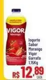 Max Atacadista Vigor - logurte sabor morango oferta