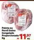 Max Atacadista Paleta ou pernil suino congelado proporcionada oferta