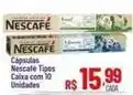 Max Atacadista Nescafé - cápsulas tipos caixa com 10 unidades oferta