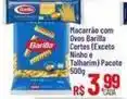 Max Atacadista Barilla - macarrão com ovos oferta