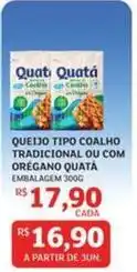 Assaí Atacadista Quatá - queijo tipo coalho tradicional ou com orégano oferta