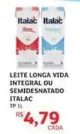 Assaí Atacadista Italac - leite longa vida integral ou semidesnatado oferta