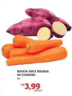 Assaí Atacadista Rs - batata-doce rosada ou cenoura oferta