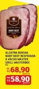 Assaí Atacadista Baby - alcatra bovina baby beef resfriada a vacuo master grill masterboi oferta