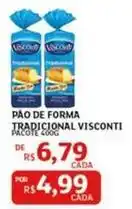 Assaí Atacadista Visconti - pão de forma tradicional oferta