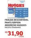 Assaí Atacadista Huggies - fralda descartável pants oferta