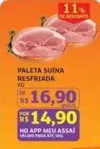 Assaí Atacadista De - paleta suína resfriada oferta