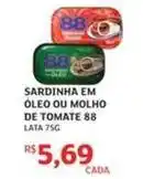 Assaí Atacadista 88 - sardinha em óleo ou molho de tomate oferta