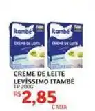 Assaí Atacadista Itambé - creme de leite oferta
