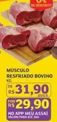 Assaí Atacadista Bovino - músculo resfriado bovino oferta