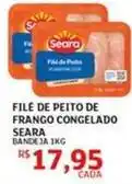 Assaí Atacadista Seara - filé de peito de frango congelado oferta