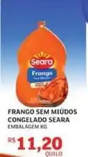 Assaí Atacadista Seara - frango sem miudos congelado oferta