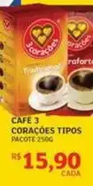 Assaí Atacadista 3 corações - cafe tipos oferta