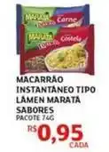 Assaí Atacadista Maratá - macarrão instantâneo tipo lamen oferta