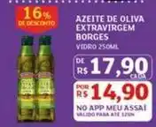 Assaí Atacadista Borges - azeite de oliva extravirgem oferta