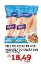 Assaí Atacadista Costa sul - filé de peixe panga congelado oferta
