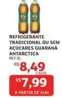 Assaí Atacadista Antarctica - refrigerante tradicional ou sem açúcares guaraná oferta