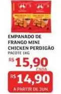 Assaí Atacadista Perdigão - empanado de frango mini chicken oferta