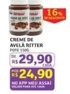 Assaí Atacadista Ritter - creme de avelã oferta