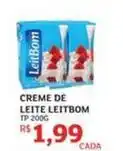 Assaí Atacadista Leitbom - creme de leite oferta