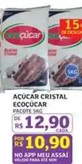 Assaí Atacadista Cristal - açúcar oferta