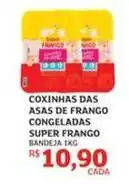 Assaí Atacadista Super - coxinhas das asas de frango congeladas frango oferta