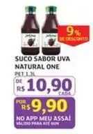 Assaí Atacadista Natural one - suco sabor uva oferta