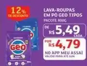 Assaí Atacadista De - lava-roupas em po oferta