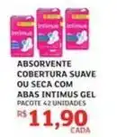 Assaí Atacadista Intimus gel - absorvente cobertura suave ou seca com abas oferta