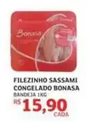 Assaí Atacadista Bonasa - filezinho sassami congelado oferta