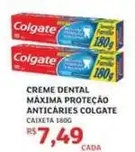Assaí Atacadista Colgate - creme dental máxima proteção anticáries oferta