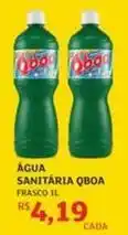 Assaí Atacadista Qboa - água sanitária oferta