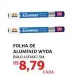 Assaí Atacadista Wyda - folha de aluminio oferta