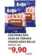 Assaí Atacadista Bello - coxinhas das asas de frango congeladas oferta