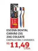 Assaí Atacadista Colgate - escova dental carvão zig zag oferta