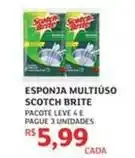 Assaí Atacadista Scotch brite - esponja multiúso oferta