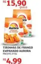 Assaí Atacadista Aurora - tirinhas de frango empanado oferta