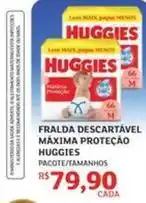 Assaí Atacadista Huggies - fralda descartável máxima proteção oferta
