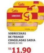 Assaí Atacadista Sadia - sobrecoxas de frango congeladas oferta